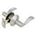 Schlage Accent Series F10 ACC 619 Passage Lever, Mechanical Lock, Satin Nickel, Metal, Residential, 2 Grade