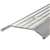 Frost King AT4336A Saddle Threshold, 36 in L, 3 in W, Aluminum, Silver