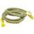 Mr. Heater F273720 Hose Assembly, 12 ft L, 3/8 in FIP x 3/8 in Male Flare, Thermoplastic, Gray