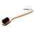 Weber 6464 Grill Cleaning Brush with Scraper, Stainless Steel Bristle, Bamboo Handle, 18 in L