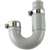 ProSource FT-150 J-Bend, Hose Clamps, PVC/Stainless Steel, Gray