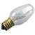 Sylvania 13543 Incandescent Lamp, 7 W, Candelabra E12 Lamp Base, 2850 K Color Temp, 3000 hr Average Life