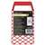 Linzer RM115 Bucket Grid, 9 in L, 4-3/4 in W, Plastic, Red, For: 1 gal Can