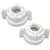 ProSource Faucet Coupling Nut, White