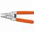 Klein Tools 11046 Wire Stripper, 16 to 26 AWG Wire, 16 to 26 AWG Stripping, 6-1/4 in OAL, Textured Handle
