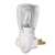 Eaton Wiring Devices BP850W Night Light, 15 A, 125 V, 4 W, Incandescent Lamp, White Light, Plastic Fixture
