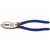 Klein Tools D201-8 Cutting Plier, 8-11/16 in OAL, 1-9/16 in Cutting Capacity, Dark Blue Handle, 1-7/32 in W Jaw