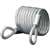 Master Lock 65D Looped End Cable, Steel Shackle
