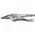 Irwin Original Series 1402L3 Locking Plier with Wire Cutter, 6 in OAL, 2 in Jaw Opening, Plain-Grip Handle, 2 in L Jaw