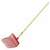 Little Giant PDF1RED Bedding Fork, Diamond Shaped Tine, Polycarbonate Tine, Wood Handle, Red, 52 in L Handle