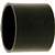 Canplas 103004BC Pipe Coupling, 4 in, Hub, ABS, Black, 40 Schedule