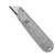 Stanley 10-209 Utility Knife, 3 in W Blade, HCS Blade, Straight Handle, Gray Handle