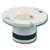Oatey 43539 Closet Flange, 4 in Connection, PVC, White, For: 4 in Pipes