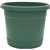Southern Patio RN1608OG Planter, 16 in Dia, Poly Resin, Olive Green