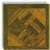 ProSource ELE-1811-1-3L Vinyl Floor Tile, 12 in L Tile, 12 in W Tile, Square Edge, Dark Wood Geometric