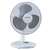 PowerZone FT-30 Oscillating Table Fan, 120 V, 12 in Dia Blade, 3-Blade, 3-Speed, 882 cfm Air, 72 in L Cord, White