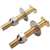 ProSource Bolt Set, Steel, Brass, For: Use to Attach Toilet to Flange