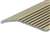 Frost King H591FB/3 Carpet Bar, 3 ft L, 1-3/8 in W, Fluted Surface, Aluminum, Gold, Satin