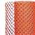 Mutual Industries 14988-145-100 Safety Fence, 100 ft L, HDPE, Orange