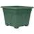 Southern Patio DP1510OG Deck Planter, 15 in H, Plastic, Olive Green, Neutral