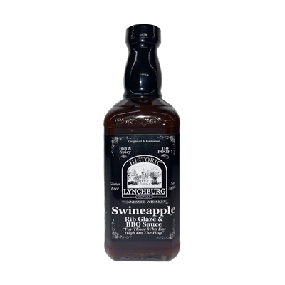 Historic Lynchburg Tennessee Whiskey Swineapple Rib Glaze & Dippin' Sauce HOT