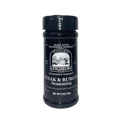 Historic Lynchburg Tennessee Whiskey Steak & Burger Seasoning