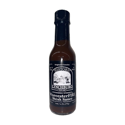 Historic Lynchburg Tennessee Whiskey WorcesterFIRE Sauce