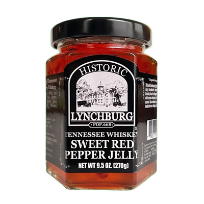 Historic Lynchburg Tennessee Whiskey Sweet Red Pepper Jelly