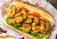 Historic Lynchburg Spicy Shrimp Po'Boy Sandwich