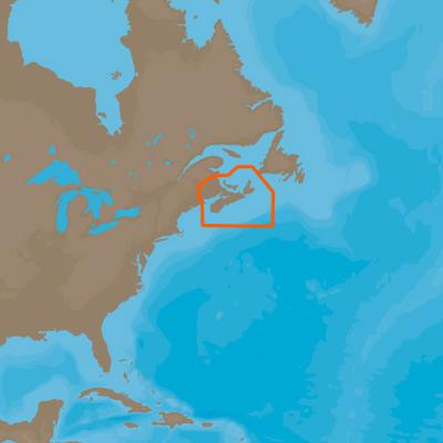 C-MAP  4D NA-D938 Fundy, Nova Scotia Pei &amp; Cape Breton