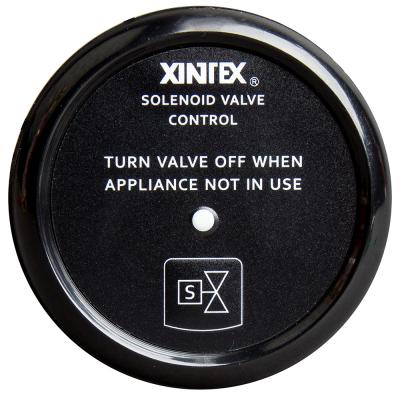 Fireboy-Xintex Propane Control  Solenoid Valve w/Black Bezel Display