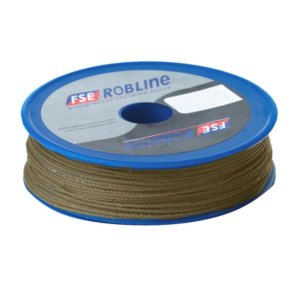 FSE Robline Waxed Tackle Yarn Whipping Twine - Brown - 0.8mm x 80M