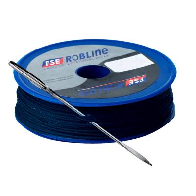 FSE Robline Waxed Tackle Yarn Whipping Twine Kit w/Needle - Dark Navy Blue - 0.8mm x 80M