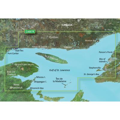 Garmin BlueChart g3 Vision HD - VCA007R - Les Mechins - St. Georges Bay - microSD/SD