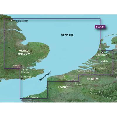 Garmin BlueChart g3 HD - HXEU002R - Dover to Amsterdam  England Southeast - microSD/SD