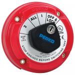 Perko 8504DP Medium Duty Battery Selector Switch w/Alternator Field Disconnect &amp; Key Lock