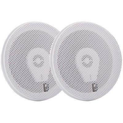 Poly-Planar MA-8505W 5&quot; 200 Watt Titanium Series Speakers - White