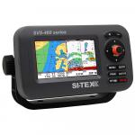 SI-TEX SVS-460CE Chartplotter - 4.3&quot; Color Screen w/Internal  External GPS Antennas  Navionics+ Flexible Coverage