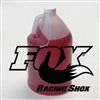 Fox 7W Red Extreme Shock Absorber Oil For Factory Series Or Performance Series Shock 1 Gallon Bottle 025-03-012
