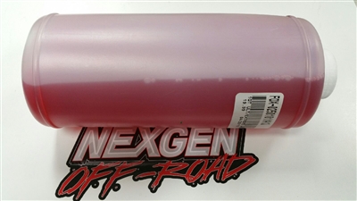 Fox 7W Red Extreme Shock Absorber Oil For Factory Series Or Performance Series Shock 1 Quart Bottle