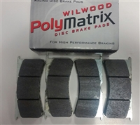 Wilwood 15E-6084K PolyMatrix E Compound Brake Pads 15E6084K