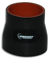 Vibrant 2"X2.25" ID 2765B   4 ply silicone BLACK