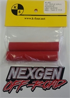 RED HEAT SHRINK 2 GUAGE WITH ADHESIVE