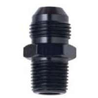 Straight Flare to Pipe Adapter -6 x 1/4 NPT BLACK 481606BL