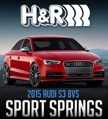 H&R 2015+ Audi S3 Typ 8VS Sport Spring 12