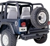Rampage Roll Bar Pad & Cover Kit 97-02 Jeep Wrangler TJ 769015 Denim Black