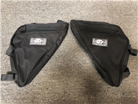 Small Corner Triangle Bags (pair) Black