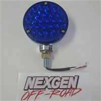 TAIL LIGHT BLUE LED PEDESTAL MOUNT