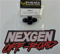 PHENIX IND A0668-3 Size (-6) Male x Size (-6) Male Gauge Adapter Line 1/8 NPT