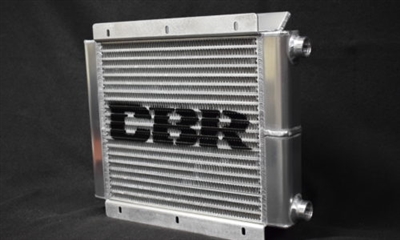 CBR Large Offroad Oil Trans Cooler DUAL PASS with 12" Fan - Oil Cooler Kit (9836)